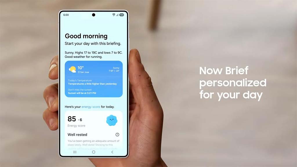Samsung Now Brief